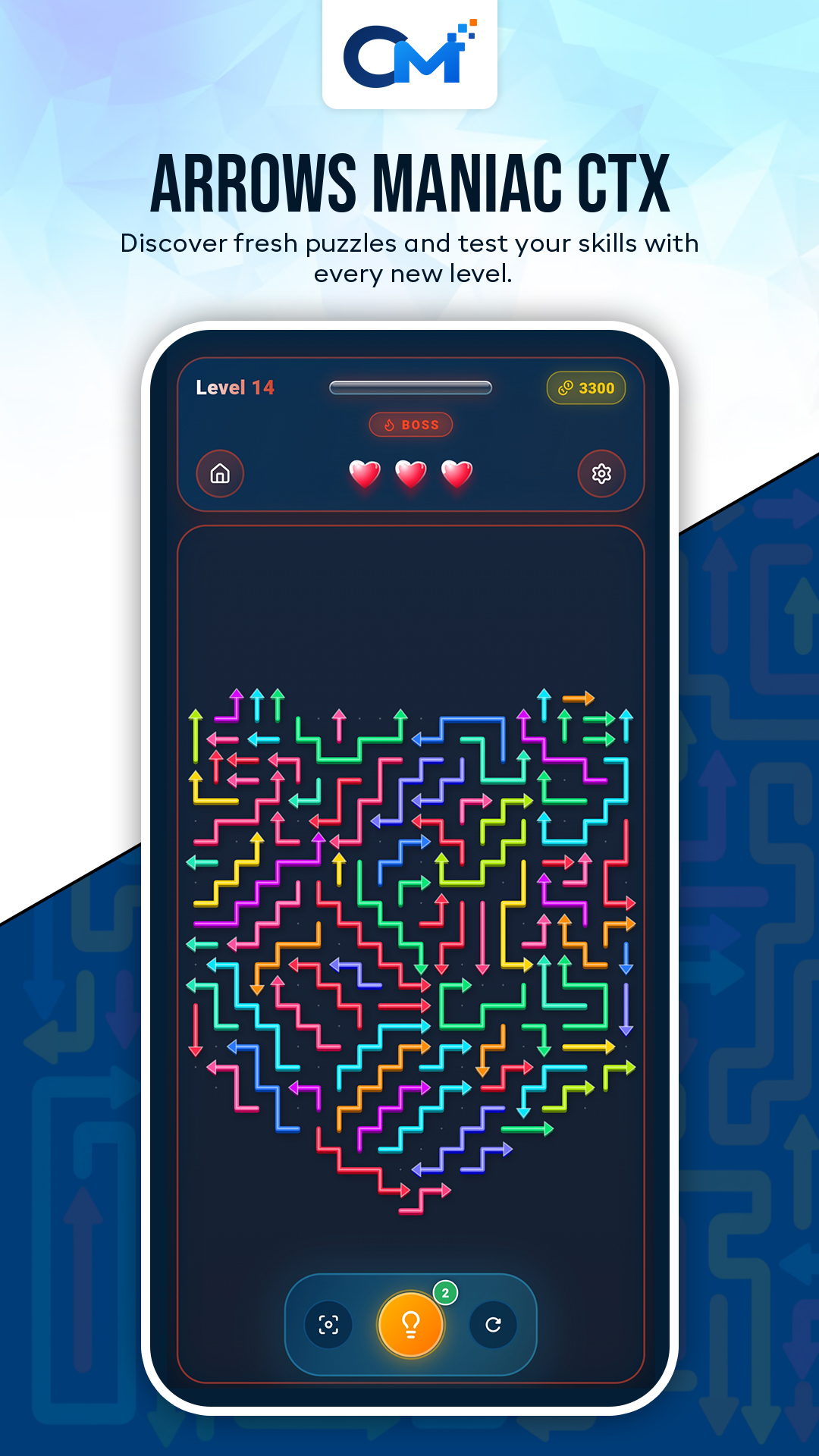 Discover fresh puzzles and test your skills with every new level
